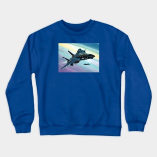 F14 Black Tomcat Crewneck Sweatshirt